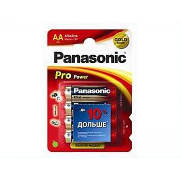 Элемент питания Panasonic PRO POWER LR6/4BP Элемент питания Panasonic PRO POWER LR6/4BP