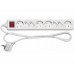 Удлинитель Navigator 94 198 NPE-S-08-300-ESC-3x1 с/з с выкл. 8 гн. 3м