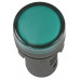 Лампа AD16DS(LED)матрица d16мм желтый 24В AC/DC  ИЭК