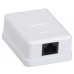ITK Настенная инф. розетка RJ45, кат.5Е UTP, 1-порт
