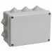 Коробка КМ41241 распаячная для о/п 150х110х70 мм IP44 (RAL7035, 10 гермовводов)