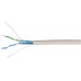 ITK Кабель связи витая пара F/UTP, кат.5E 2х2х24AWG solid, PVC, 500м, серый