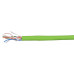 ITK Кабель связи витая пара U/UTP, кат.5E 4x2х24AWG solid, LSZH, 305м, зеленый