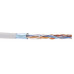 ITK Кабель связи витая пара F/UTP, кат.5E 4x2х24AWG solid, LSZH, 305м, серый