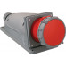 Розетка стационарная ССИ-134 63А-6ч/380-415В 3Р+РЕ IP67 MAGNUM ИЭК