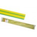 Термоусаживаемая трубка ТУТнг 20/10 желто-зеленая по 1м (50 м/упак) TDM